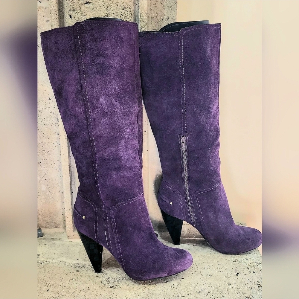 Jessica Simpson Virnica Suede Boots Size 9